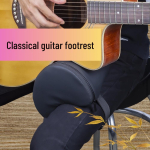 Flanger FA-60S Klasikinės gitaros pagalvėlė su auk&scaron;to elastingumo kempine ir oda juoda