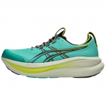 Asics Gel-Nimbus 28 TR patogūs bėgimo bateliai vyrams, aurora žalia juoda 1011C216-300 39