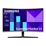 EKRANAS 32 SAMSUNG S32D390G Juodas 1920x1080 VA 16:9 4ms 250cd/m&sup2; 100Hz I&scaron;lenktas 1500R HDMI D-Sub Ausinės Stovas Pakreipiamas