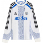 Adidas Originals Adicolor Blokecore Laiski Madingi Laisvalaikio Ilgomis Rankovėmis Mar&scaron;kinėliai Unisex Vir&scaron;utiniai Drabužiai KQ5085 2XL