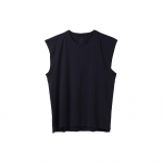 Nike Yoga Dri-FIT vyri&scaron;kas mar&scaron;kinėlis juodas DM7824-010 S juoda