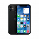 Atnaujintas Apple iPhone 11 128GB Juodas/Baltas/Violetinis iOS I&scaron;manusis telefonas &ndash; 6,1 colio Liquid Retina ekranas, A13 Bionic, Face ID, Dviguba 12 MP kamera 128GB juoda
