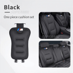 Automobilio sėdynės pagalvėlės užvalkalas Kvėpuojantis ledo &scaron;ilko sėdynės apsauginis pamink&scaron;tinimas BMW M M2 M3 M4 X1 X3 X5 X7 E39 E46 E60 E90 F10 F15 F20 F30 G20 G30 PU&Four Seasons black