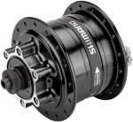 Shimano DH-3D32-QR Dinamo Stebulė, 32 Skylės, 6 Varžtų Diskinis, 6 V/3 W juoda
