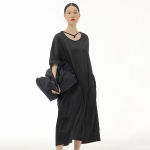XITAO Fashion Casual Suvarstoma suknelė Temperamento Moteri&scaron;ka WMD6962