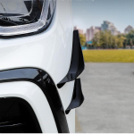 Skirta VW Golf 8 MK8 2020 2021 2022 4 vnt./stal. Automobilio priekinio buferio &scaron;oninio apsauginio lūpų spoilerio apdaila