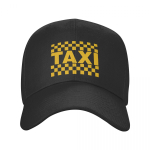 Individualizuotos taksi vairuotojo beisbolo kepuraitės, skirtos unisex moterims, reguliuojamos tėčio skrybėlės Streetwear kepuraitės Adjustable Cap