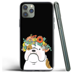 Puppy Pug Bulldog Silikoninis dėklas, skirtas Apple iPhone 13 12 Mini 11 Pro SE XS X XR Max 8 7 6S 6 Plus 5S Iphone 11