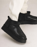 Moteri&scaron;ki ugg batai Prima d'Arte 2306 36 juodi kalnų kri&scaron;tolai
