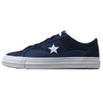 Converse Alltimers x CONS One Star Pro žemi 90-ųjų krep&scaron;inio unisex sportbačiai Mėlyni Vidurnakčio-Tamsiai mėlyni A05337C 45