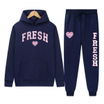 2023 m. Naujas Y2K megztinio rinkinys Lai&scaron;kas Love Print LOVE Print Street Hip Hop Hoodie komplektas Megztinis Atleti&scaron;kas drabužis rudens/žiemos antblauzdžiai laisvalaikio unisex rinkinys S