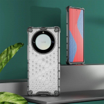 KEYSION Smūgiams atsparus &scaron;arvų dėklas, skirtas HONOR X9b 5G X9A silikono + kompiuterio skaidrus korio dėklas, skirtas Huawei Honor Magic 6 5 Lite for Honor X9b 5G mėlyna