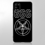 Pentagram 666 Demonic Satanic dėklas, skirtas Samsung Galaxy A12 A02S A22 A32 A52 A72 A71 A51 A41 A31 A21 A11 A50 A70 A10S A20S dangtelis Samsung A41
