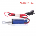 Sm-0537 Elektromagnetinis užraktas Dc 6V/12V/24V Magnetinis užraktas 1.5A/2A/1.2A užraktas linijinis solenoidinis elektromagnetas, skirtas pardavimo automatui.