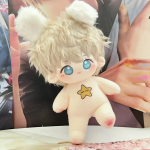 20 cm Meilės ir erdvės stabų lėlė Anime pliu&scaron;inės žvaigždės lėlės, įdarytos, pritaikytos figūrai žaislai medvilnė pliu&scaron;iniai žaislai gerbėjai dovana without skeleton