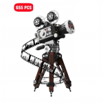 655 vnt. Kūrybi&scaron;kas MOC senovinio fotoaparato modelis, konstravimo kaladėlės, kolekcionuojami papuo&scaron;alai, žaislai vaikams, gimtadienio dovanos