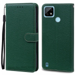 RealmeC21Y C21 Y C 21Y Dėklas Silikoninis Piniginės Atverčiamas Telefono Dėklas OPPO Realme C21Y Dėklas RMX3261 Coque Realme C21Y Telefono Dėklai For Realme C21Y tamsiai žalia spalva