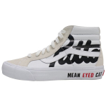 Patta x Vans Vault Sk8-Hi Reissue VLT LX Mean Eyed Cat - Balti Unisex Kedai Juodi VN0A4BVH5WW 38.5 white