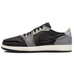 Air Jordan 1 Retro Low OG EX Tamsiai Smoke Grey Unisex Sneakers Juodi &Scaron;viesiai Dūmų Pilka Burė DV0982-006 44