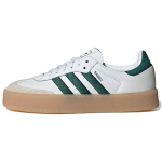adidas Sambae Balti Žali Guminiai Moteri&scaron;ki Sportbačiai Debesies Baltumo Kolegi&scaron;ka Žalia ID0440 38 white