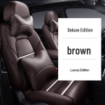 Mercedes-Benz C/E/GLC/A klasės odiniai sėdynių užvalkalai &ndash; pilnai apgaubiantys, visasezoninė pagalvėlė Custom 5-Seater Middle Genuine Leather