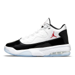 Jordan Max Aura 2 Sintetinės odos Atsparūs trinčiai Vidutinio auk&scaron;čio Vaikų krep&scaron;inio bateliai Balti Juodi Mėlyni CN8094-102 36