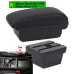 Volkswagen Caddy 5 porankių dėžutė Skirta VW Caddy 5 2021 2022 2023 2024 2025 Automobilio porankio centrinė daiktadėžė Automobilio priedai black