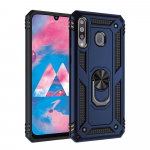 &Scaron;arvai atsparus smūgiams dėklas, skirtas Samsung Galaxy A20e A40 A30 A10 A80 A50 A70 M40 M20 Galaxy A80 tamsiai mėlyna spalva
