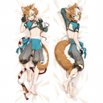 Genshin Impact Gorou Cosplay Apkabinamas Kūno Pagalvės Užvalkalas Dakimakura Užvalkalas Gorou Kostiumas Otaku Mesti Pagalvės Užvalkalas Pagalvės Užvalkalas 40x120cm