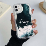 Samsung A14, skirtas iPhone 15 13 Xiaomi Redmi 13C Huawei Honor 90 telefonų dėklai A40 Biblijos eilėra&scaron;tis Jėzus Kristus krik&scaron;čioni&scaron;kas menas i&scaron;skirtinis kreminio ra&scaron;to mink&scaron;tas dėklas for iPhone 6 balta
