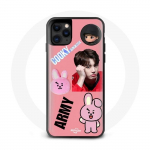 Coque pour Iphone 12 BTS Bangtan Gar&ccedil;on BT21 Cooky Jungkook ARMY