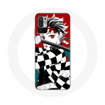 Coque pour Xiaomi Redmi Note 10 5G Tanjiro Demon Slayer Kimetsu no Yaiba Anime