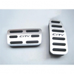 Aluminum alloy Car Foot Pedal Fuel Accelerator Brake Pedals Cover Pad For Honda City GM6 2015 2016 2017 2018  Accessories