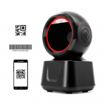 1D 2D QR darbalaukio laidinis brūk&scaron;ninių kodų skaitytuvas didelės spartos platformos laisvų rankų įranga automatinis jutiklių skaitytuvas USB 0 juoda