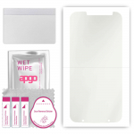 apgo Hydrogel Matte ekrano apsauga, skirta Motorola Moto Z3 Play, Hidrogelinė plėvelė, Lanksti, Mink&scaron;tas TPU su pozicionavimo sluoksniu, lengvas montavimas