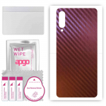 apgo skin sticker film foil vinyl for the BACK compatible with Samsung Galaxy A70s, scratch-resistant, easy to install - Carbon Chameleon CAKA5