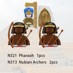 3 vnt Viduramžių Egipto kareiviai Statybiniai blokai Pilis Erelis Riteriai Figfures Ietis Žudikas lankas Ginklai Kardo karo plytos Žaislai