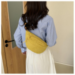 Solidus moteri&scaron;kas juosmens krep&scaron;ys studentams, ne&scaron;iojamas per petį, crossbody, krūtinės krep&scaron;ys, madingas fanny pack, telefonų krep&scaron;ys, banano formos krep&scaron;ys, moteri&scaron;kas juosmens krep&scaron;ys balta