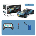 Nuotolinio valdymo automobilis vaikui, RC automobiliai, Nuotolinio valdymo driftiniai automobiliai, 360&deg; besisukantys su &scaron;viesomis, Lenktyninis automobilis, 1:16 RC Sunkvežimis, Žaislinės transporto priemonės dovanos juoda