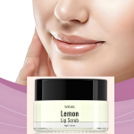 Lemon Lip Scrub 18g Lips Care Nourishing and Moisturizing Lip Care Exfoliating scrub