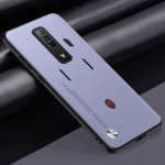 Prabangus PU odinis dėklas, skirtas ZTE Nubia Red Magic 7 7S 6 6S Pro Cover Silikoninis pilnos apsaugos telefono dėklas, skirtas RedMagic 7 6 S Coque For Red Magic 7 matinė juoda spalva