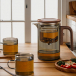Stiklinis arbatinukas 600ml Arbatinukas su sieteliu Virdulys Arbatinis virdulys su infuzoriumi Palaidiems lapeliams Arbatinukai su infuzoriumi namams, arbatos kambariui belgium