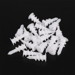 20 vnt. savisriegių plastikinių gipso kartono ankerių, plastikinių kai&scaron;čių, savisriegių gipso kartono ankerių rinkinys, savisriegiai ir montuojami 15x33mm
