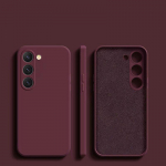 Dėl Dėl Samsung S24 S23 S22 Ultra Plus Dėklas Kvadratinis Skystas Silikoninis Mink&scaron;tas Vir&scaron;elis Dėl Samsung Galaxy S24 S23 S22 Ultra S24 Plus S24Ultra S24