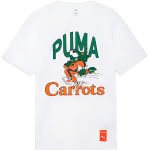 Puma x Carrots Grafinis mar&scaron;kinėlis Puma White Unisex Vir&scaron;utiniai drabužiai 627443-02 M