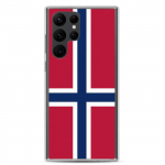 Samsung dėklas - Norvegija - Galaxy S22 - Lankstus - Daugiaspalvis - Vėliavos dizainas