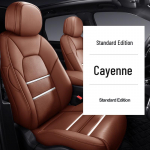 Mercedes-Benz C/E/GLC/A klasės odiniai sėdynių užvalkalai &ndash; pilnai apgaubiantys, visasezoninė pagalvėlė Custom 5-Seater Full Faux Leather