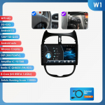 Ossuret Snapdragon 6115 Automobilio radijas Autoradio skirtas PEUGEOT 206 206SW 206CC 2001 - 2008 Carplay Android Auto Multimedija GPS 360 Kamera Stereo W1 8Core 2G 32G B