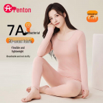 Fenteng Women's 7A Antibacterial Thermal Underwear Set XL