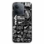 Coque de t&eacute;l&eacute;phone - MANIACASE - Xiaomi Redmi 15C 5G - Silicone TPU - Noir et blanc - Graffiti balta